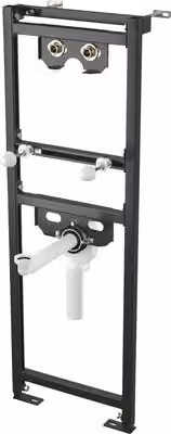 Elemento pre-murale per lavabo H:1200 mm per rubinetteria a parete e con sifone integrato