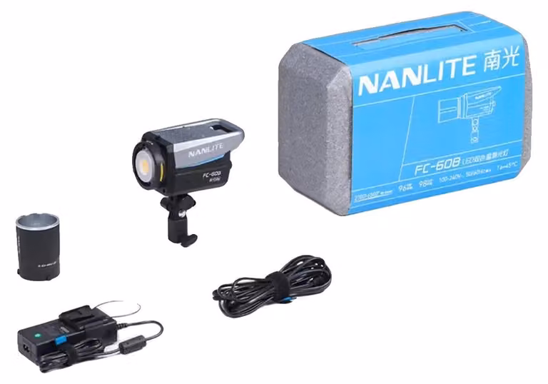 Fotografie con illuminazione a LED, gamma di colori regolabile, controllo wireless, modello FC-60B