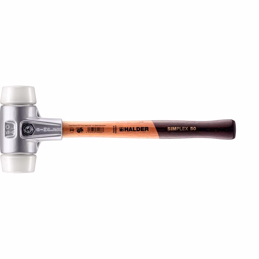 Mazza SIMPLEX a facce morbide, superplastica; con..