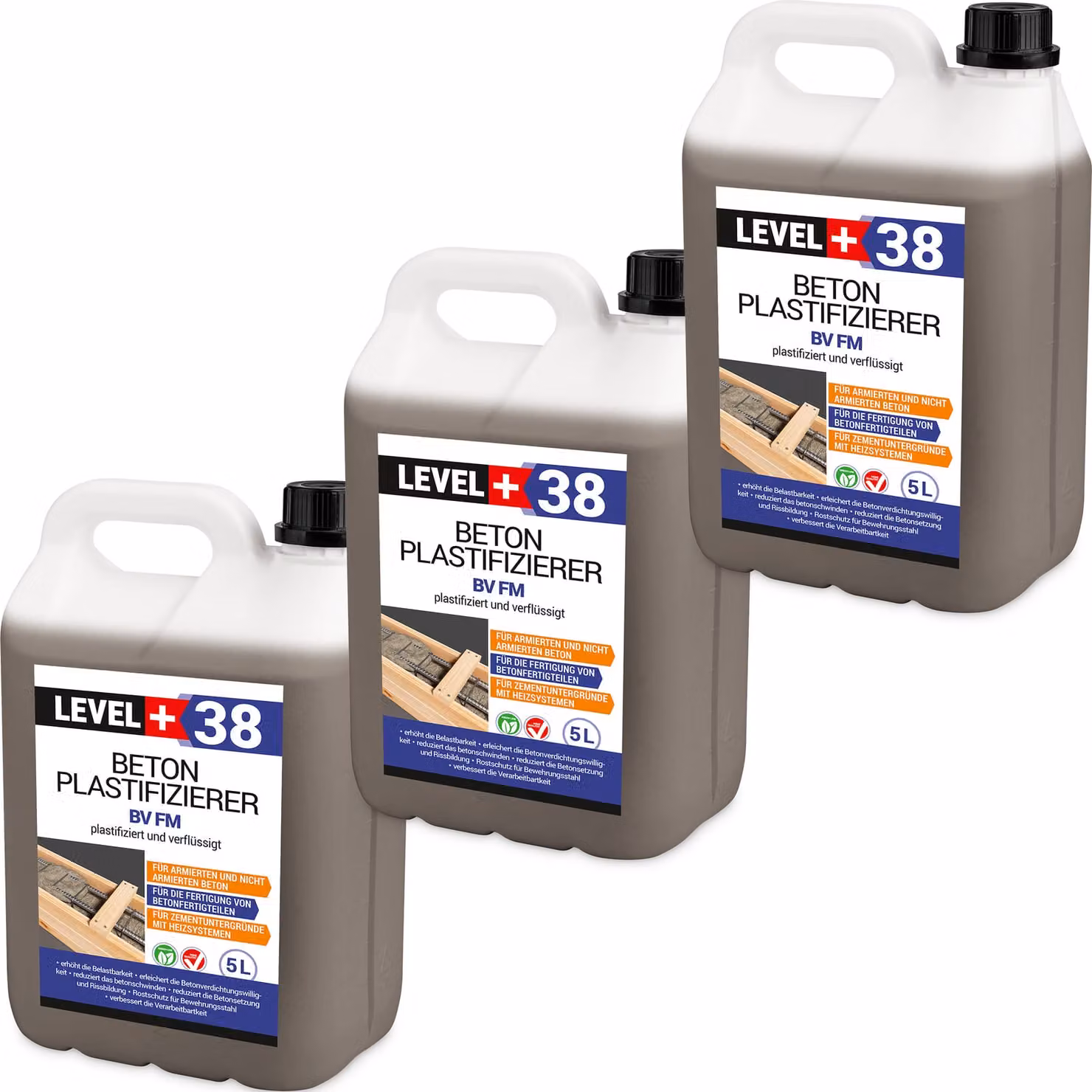 Plastificante per massetto con riscaldamento a pavimento 15L Level+39