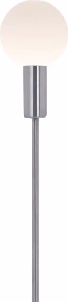 Bollard LED da giardino TORCH Rossini Illuminazione in acciaio inox AISI316 color argento, 2,1W 48V 3000K CRI90 93°