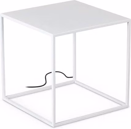 Piantana Industrial-Minimal Ipotesi Metallo Bianco Led 16W 3000K H50Cm