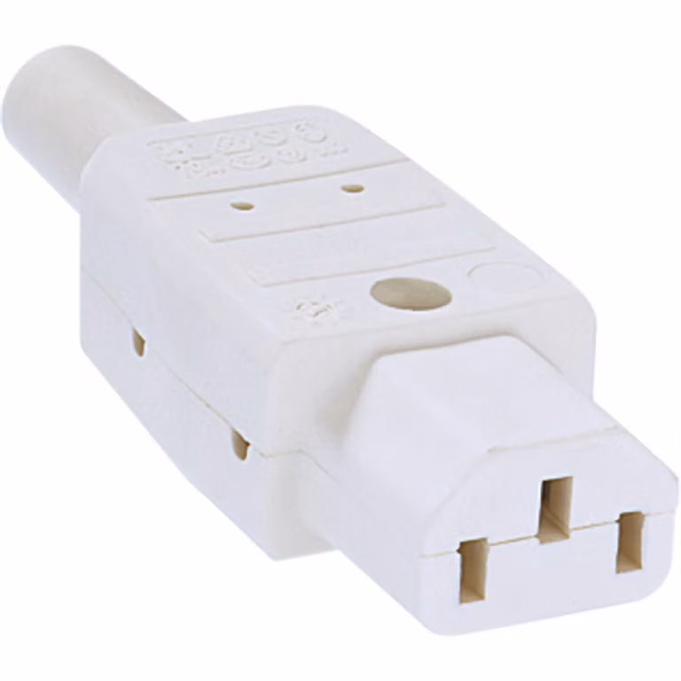 Connettore di alimentazione Bachmann, conforme alla norma IEC 60320, tipo C13