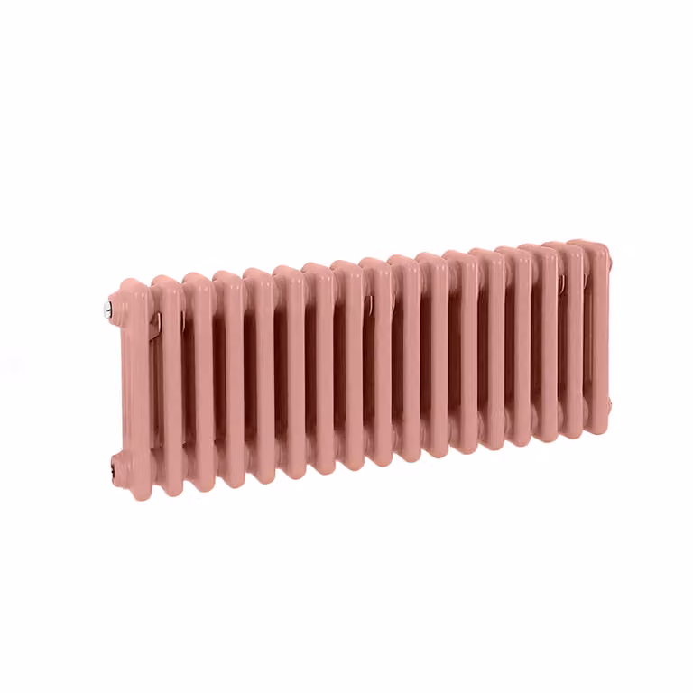 Radiatore Orizzontale a Colonne (2 Colonne) 300mm x 785mm - Rosa (Camellia Rosa) - Regent