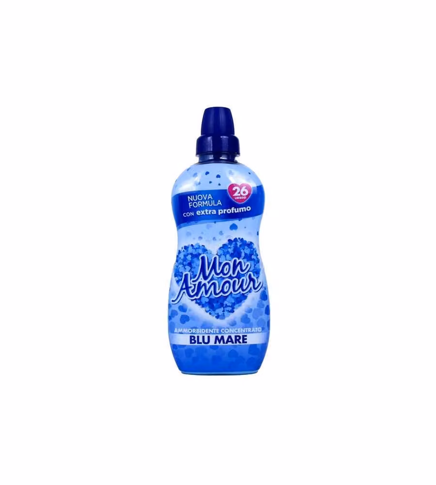 Mon Amour Ammorbidente Concentrato Blu Mare 26 Lavaggi 650 Ml