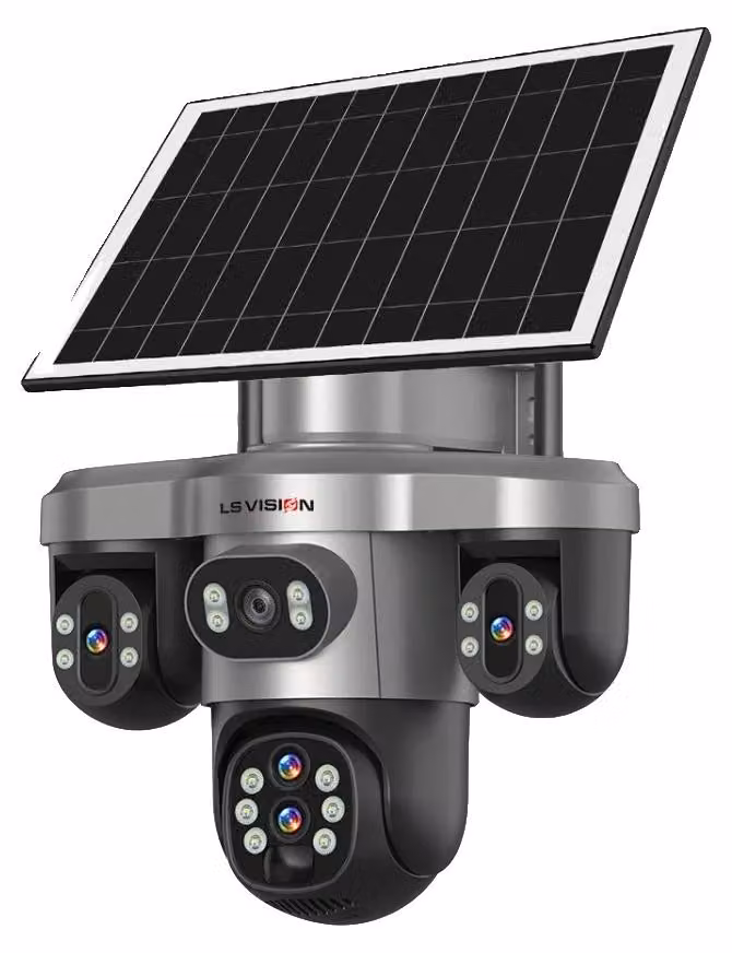 Telecamera di sicurezza, angolo di visione a 360°, zoom ottico 10x, 1 unità, WiFi, 20MP, zoom 10x