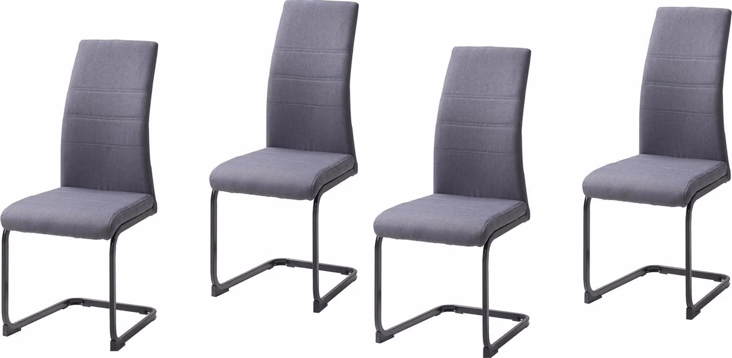 Sedia a dondolo SallyP Grigio