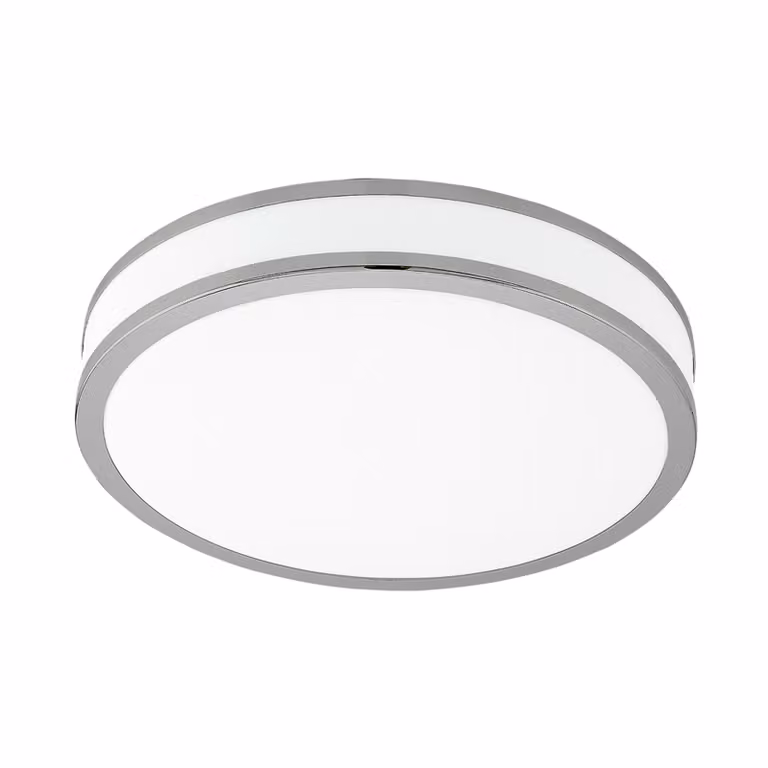 EGLO Palermo 2, LED, Lampadine non sostituibili, 3000 K, 2500 lm, IP20, Cromo, Bianco