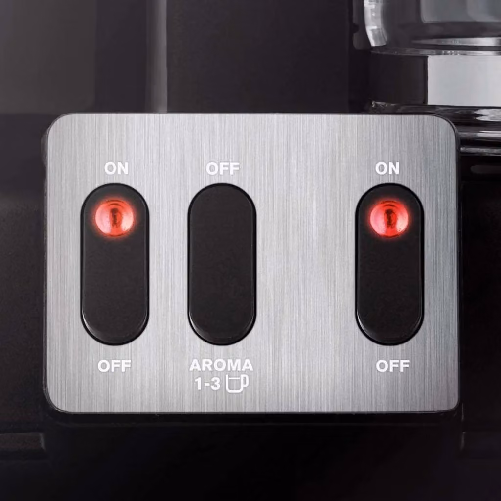 Krups Duothek Plus KM850811 Macchina da caffè a filtro con doppio sistema di infusione, 1 L, 2200 W, Nero – 2