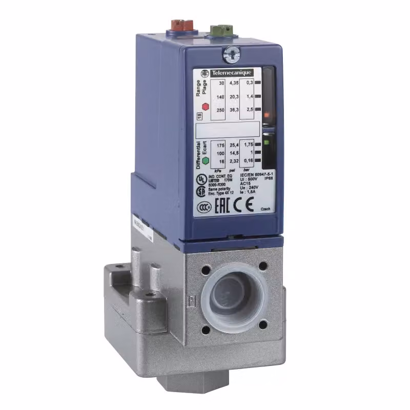 Schneider Electric XMLBM02V2S11, cavo, grado di protezione IP66, Classe I secondo le norme IEC 1140, IEC 536 e NF C 20-030, dimensioni: 55 mm, 77,5 mm, 158 mm
