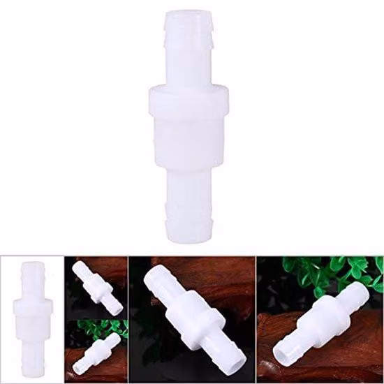 Valvola di non ritorno da 12 mm, in plastica, monouso, per il controllo del livello dell'acqua nei sistemi GPL