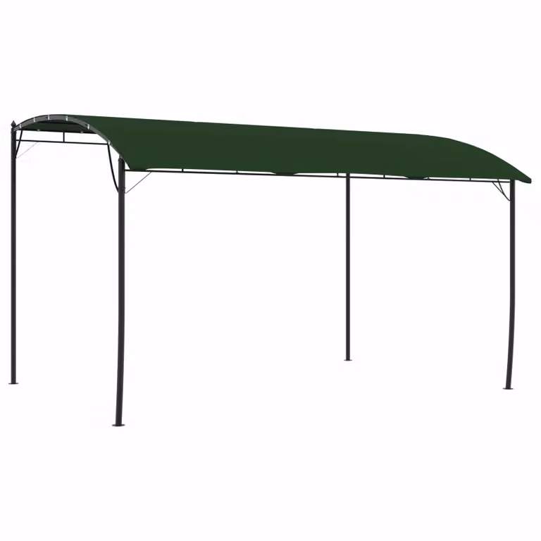 Gazebo vidaXL Verde L: 4 m, P: 3 m, H: 2,55 m