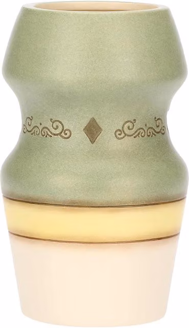 Vaso in ceramica THUN Incanto di Primavera verde medio