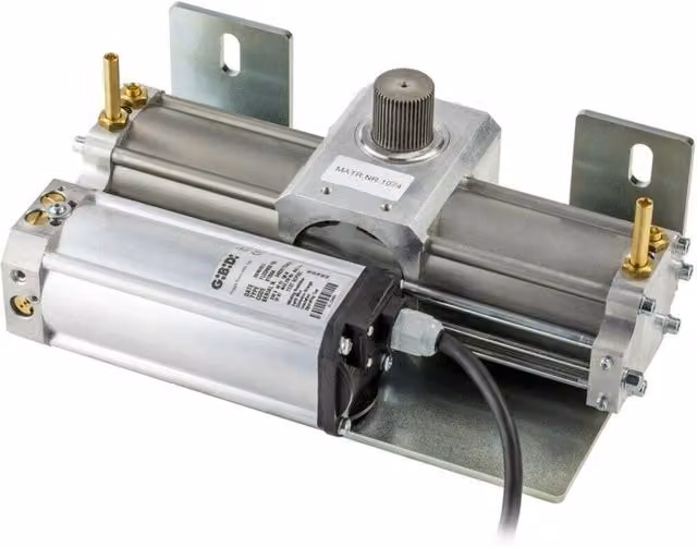 Operatore oleodinamico per cancelli a battente Gibidi Floor 850 81500 colore argento