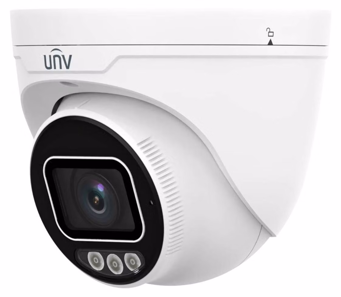 Telecamera di sorveglianza IP Uniview Prime Turret PoE 4 MP 2,7–13,5 mm IP67 IK10 LightHunter bianca - IPC3634SB-ADZKM-DL-I1
