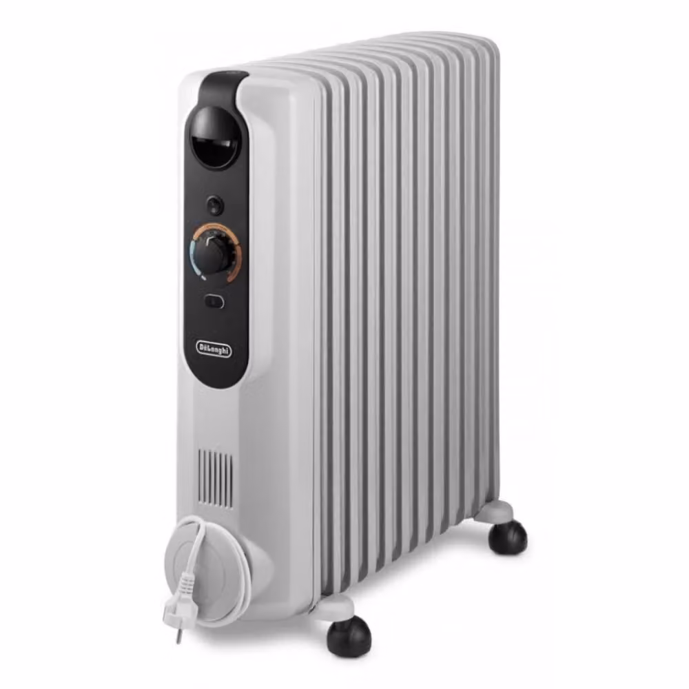 Radiatore elettrico a olio De'Longhi TRRSE1225 Easytronic, 2500 W, Bianco e Nero – 2