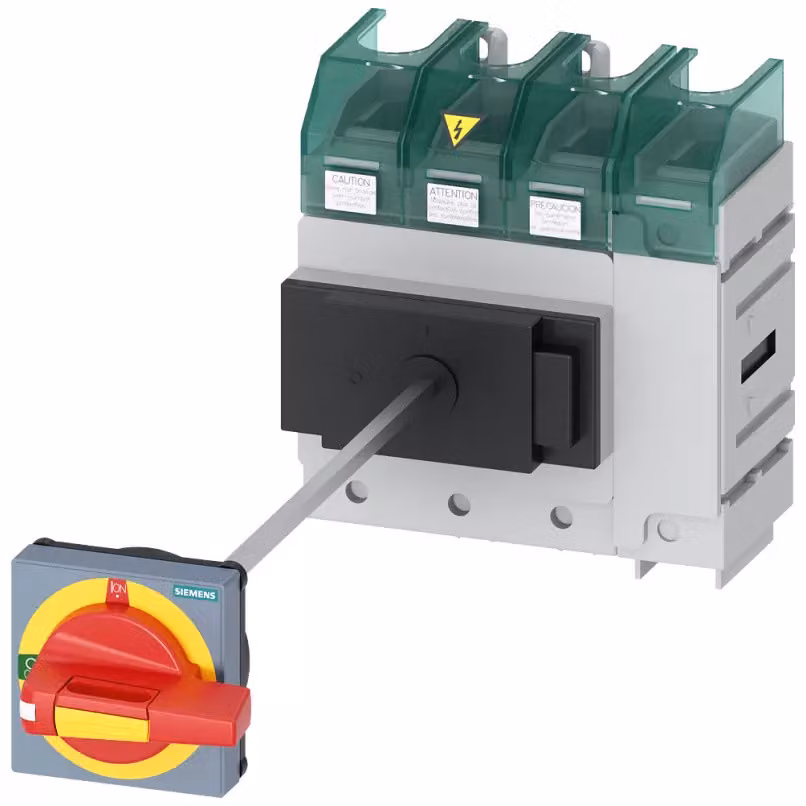 Siemens SENTRON, sezionatore di carico 3LD5 UL, interruttore di arresto di emergenza, a 4 poli, omologato 3LD56100TL13