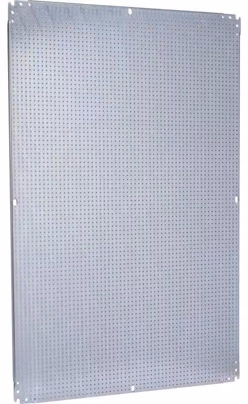 Piastra di montaggio microforata Schneider Electric, L 1200 x P 800 mm, diametro fori da 3,6 mm a 12,5 mm di distanza NSYMF128