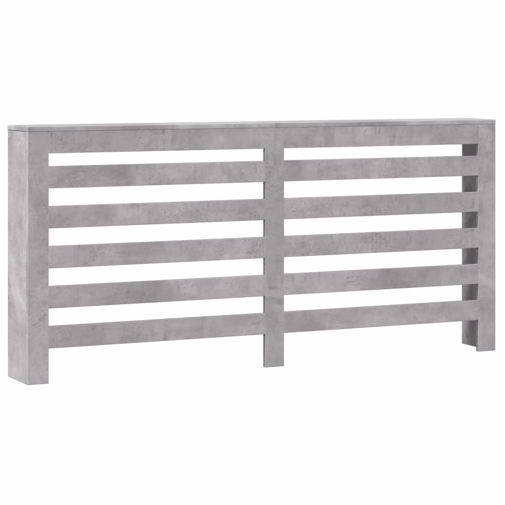 Copertura Termosifone Grigio Cemento 175x20x82cm in Multistrato