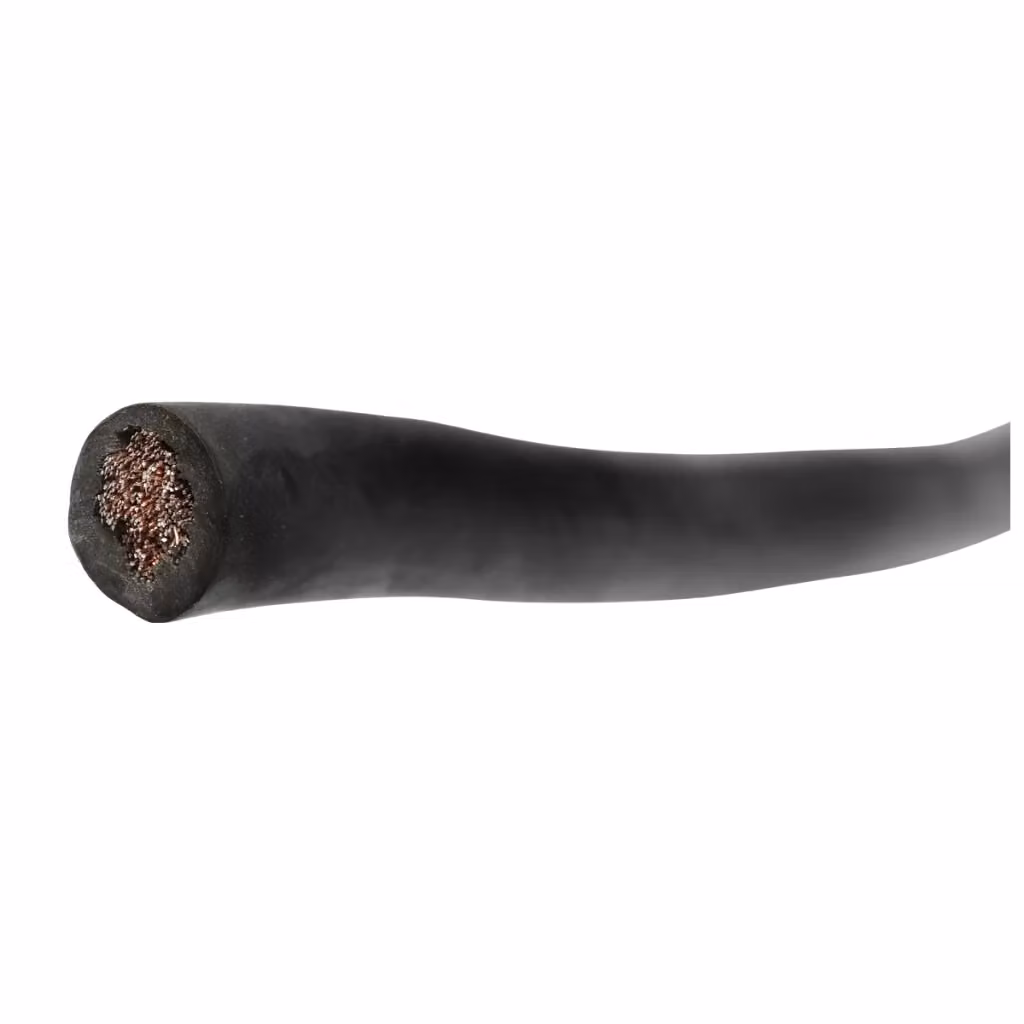 Rotolo di cavo in rame intrecciato per saldatura e pinza di avviamento Breckner Germany, 1x35mm, 50 metri, multicolore e nero – 2