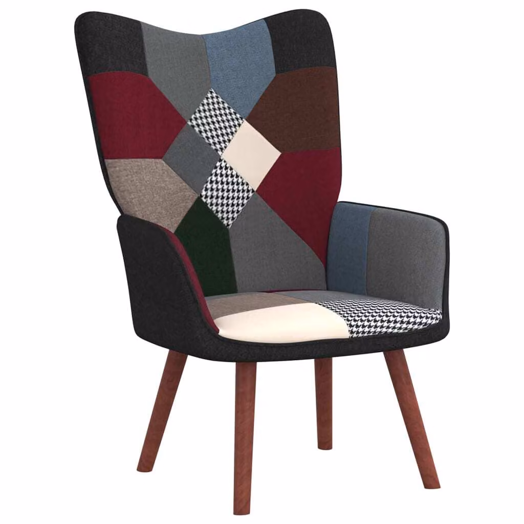 The Living Store Relaxsessel Patchwork Stoff