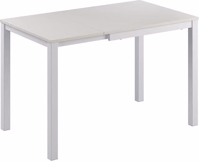 Tavolo da pranzo allungabile Granny Vicco Bianco L/P: 80-120 x 70 cm