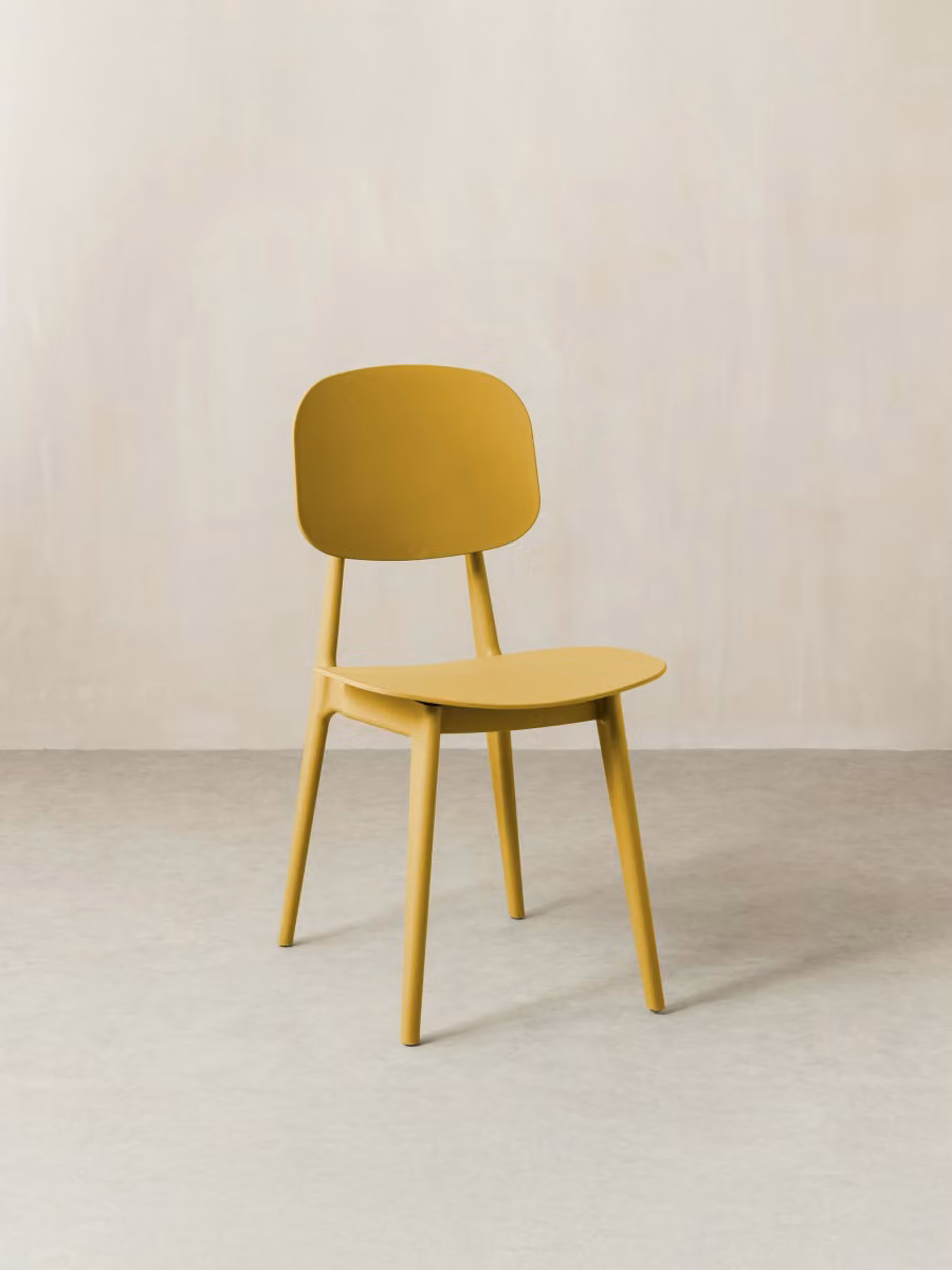 Sedia da giardino Helm Kenay Home colore giallo senape – 2