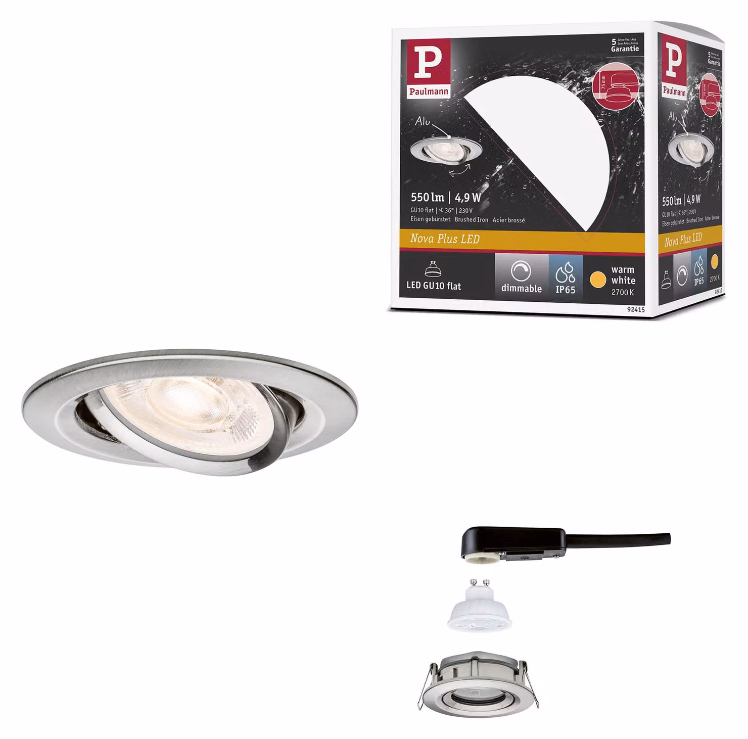 Lampada da incasso a LED Paulmann Nova Plus