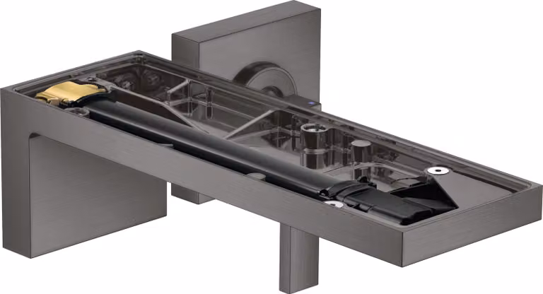 hansgrohe AXOR MyEdition Mitigeur monocommande de lavabo encastré pour montage mural, bec 221 mm, sans plaque, 47062340, 47062340