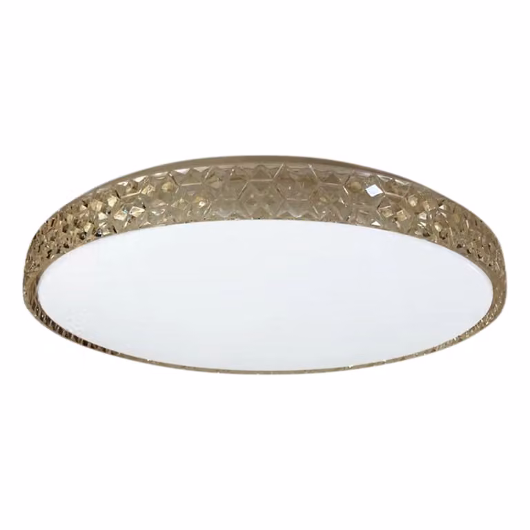 Lampada da soffitto a LED ambrata, 34W, 49 cm, modello Milagro ML7448
