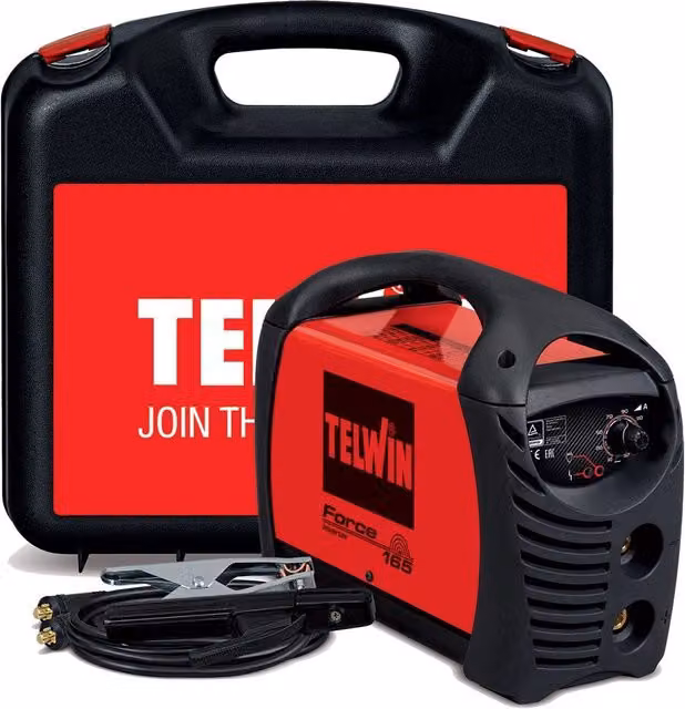 Saldatrice MMA Telwin Force 165A 150A 230V Rossa