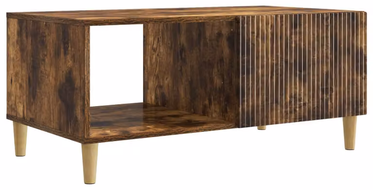 Tavolino da salotto Rovere Fumo 90 x 50 x 40 cm