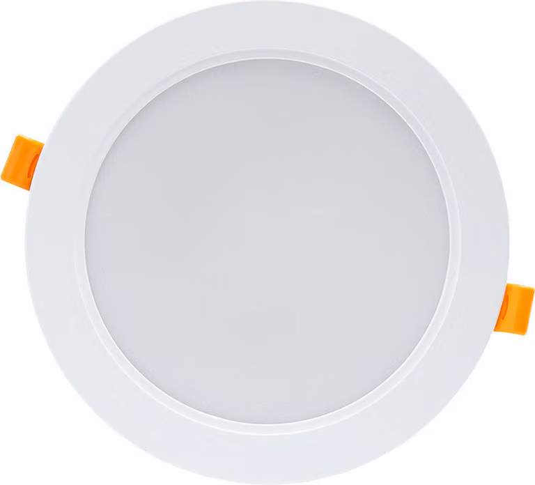 Spectrum LED Lampada da incasso Downlight DURE 3 Bianca rotonda Ø17cm IP54 18W 2200lm Luce diurna 6000K bianco freddo 110°