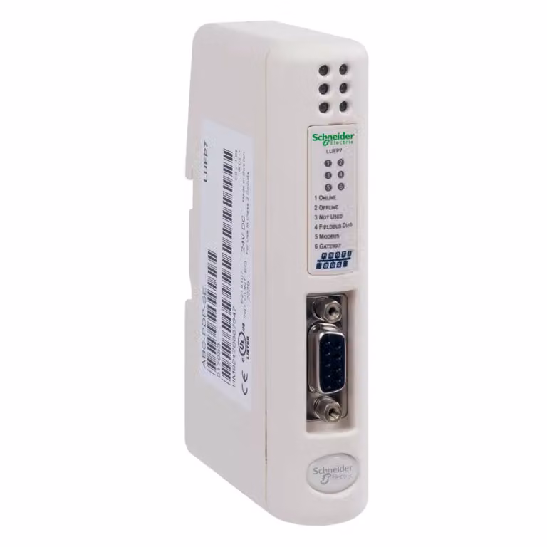 Gateway di comunicazione Schneider Electric DeviceNet/Modbus, 1 connettore a vite DeviceNet, 1 connettore RJ45 Modbus LUFP9