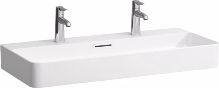 LAUFEN VAL lavabo à poser 950x420mm, 2 trous de robinetterie, avec trop-plein, US. poncé, H8162877571071, H8162877571071