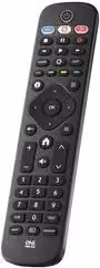 Telecomando TV Oneforall per Philips, Colore Nero, Modello URC 4913