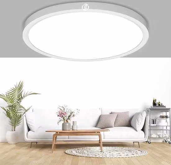 Lampada da soffitto per il bagno - Premium - Lampada a LED - nera - 10 W - E27 - Lampada da interno