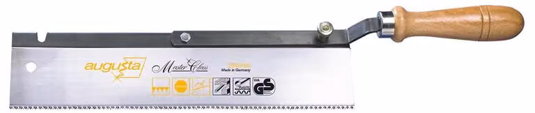Seghetto pieghevole Augusta-Heckenrose, lama da 250 mm. Seghetto manuale speciale Acciaio al carbonio C75