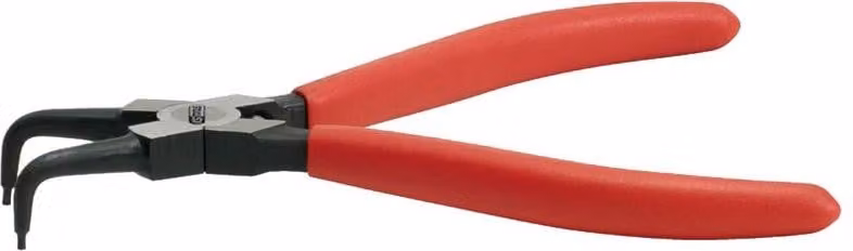 KS TOOLS Pinze di bloccaggio per anelli di sicurezza interni angolati 130 mm - 500.1031