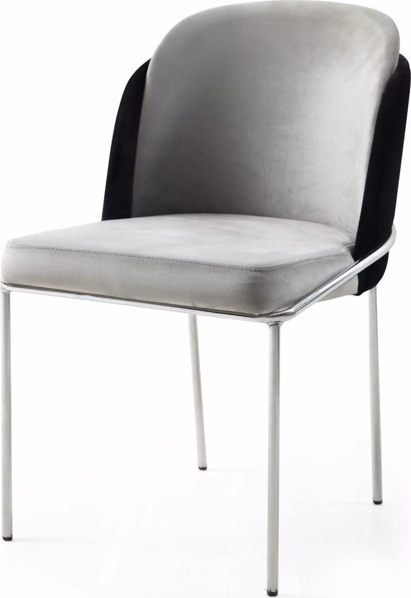 Stuhl Esszimmerstuhl Küchenstuhl Lehnstuhl Luxus Grau Modern Esszimmer