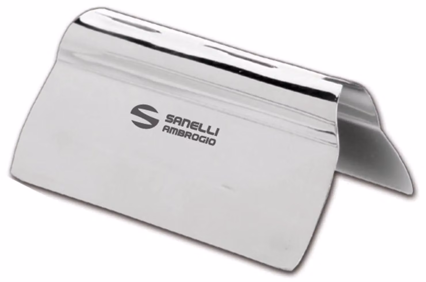 Pinza inox per affettati, leggera, cm 10 in busta appendibile