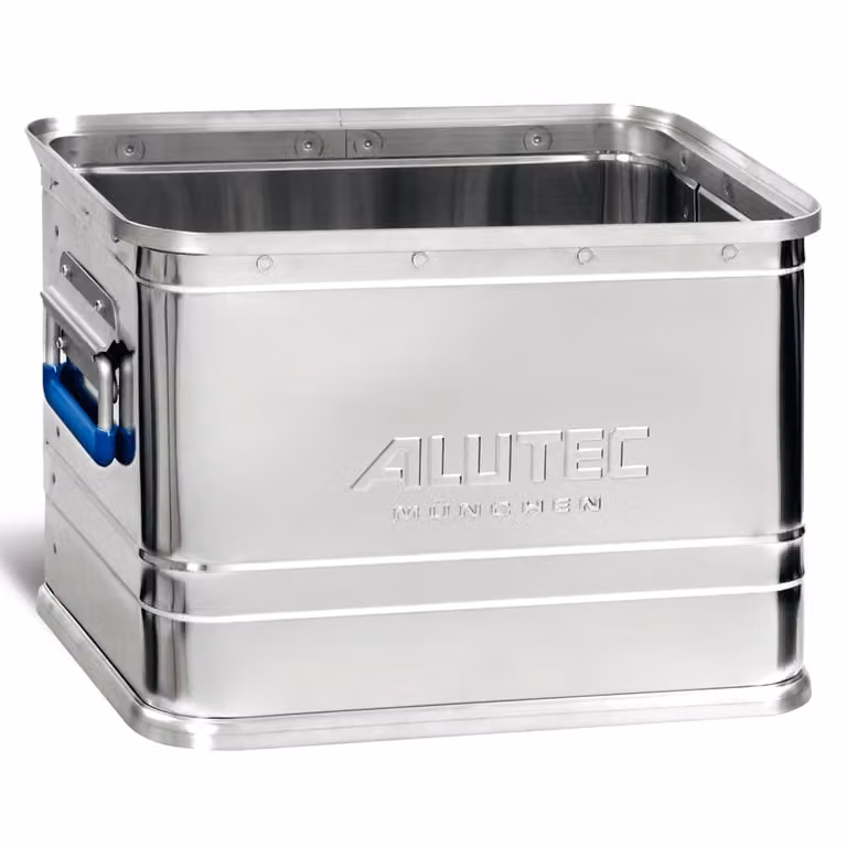 Alutec LOGIC 23 15023 Transport box Aluminium (L x W x H) 378 x 280 x 270 mm