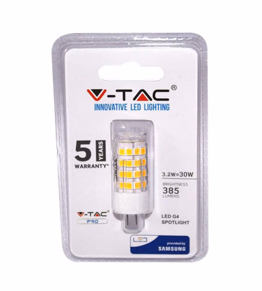 Faretto LED Chip Samsung G4 3,2W 3000K (Blister 1 pezzo)