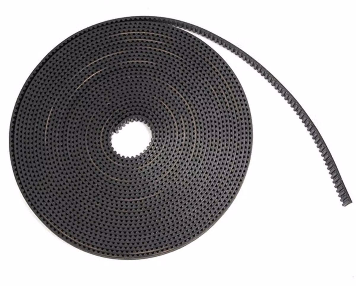 Cinghia dentata GT2 larga 6 mm e lunga 5 metri, compatibile con le stampanti 3D RepRap Delta, Kossel e Rostock