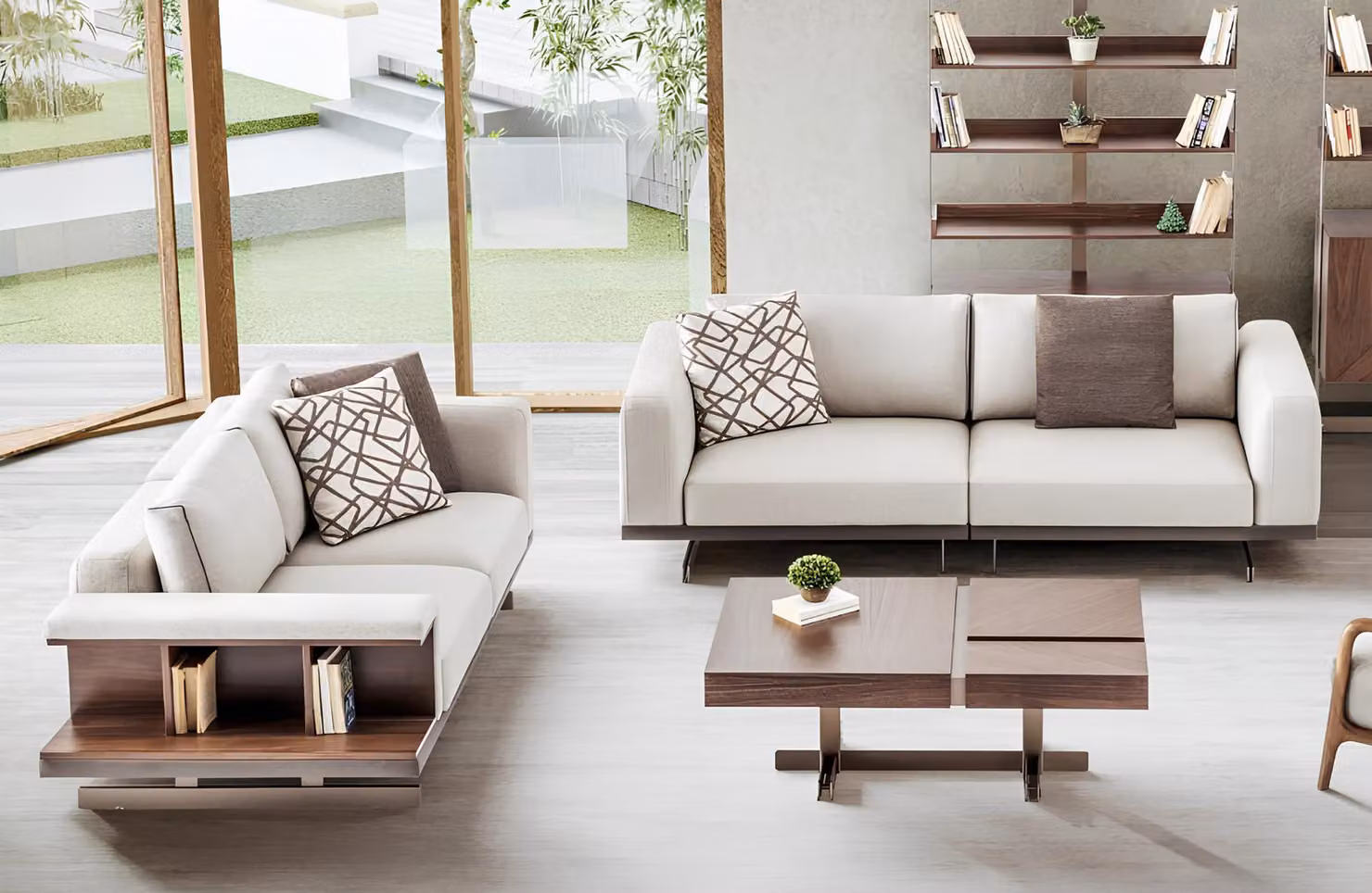 Luxus Sofagarnitur Sofa Couch Polster Möbel Set Sofas 3+2 Sitzer Stoff