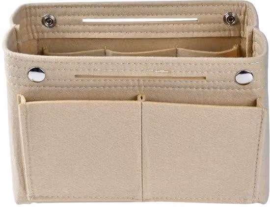 Organizer leggero nero 34x15x5 cm