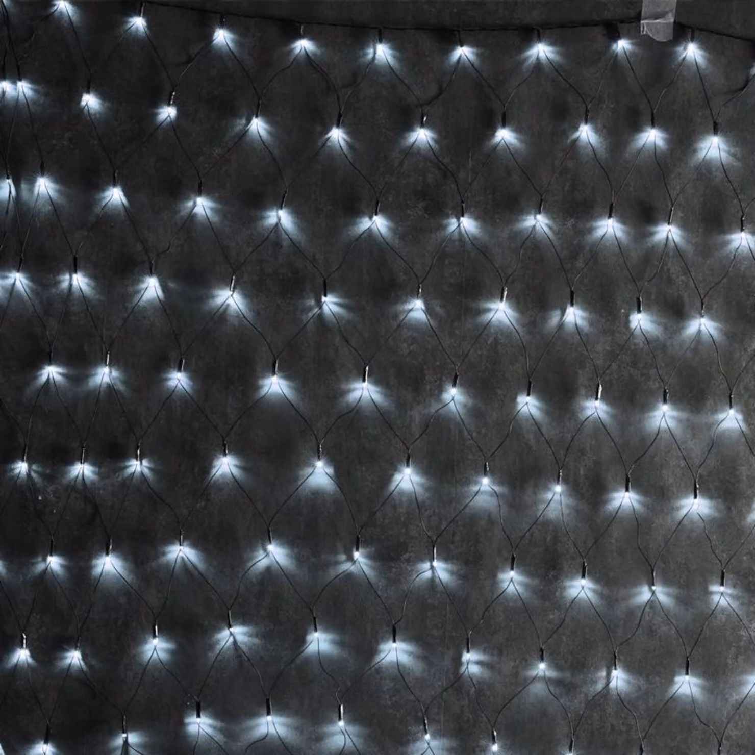 ACA Lighting 240 FLASH Rete LED, CW, 220-240V, IP44, 200x150cm, cavo verde X08240214
