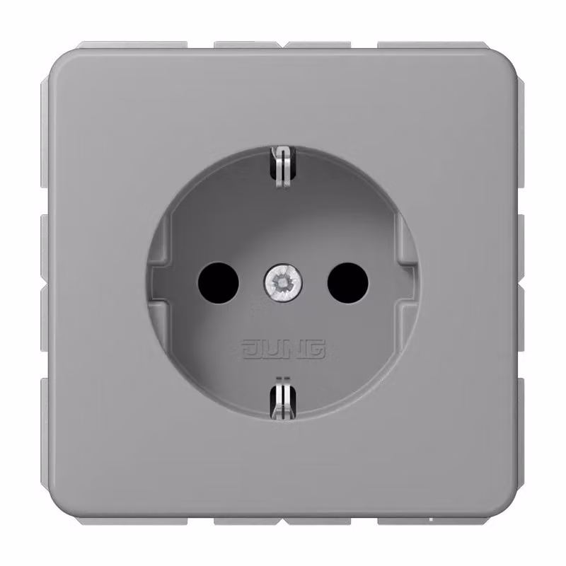 Jung CD1520BFGR Presa SCHUKO® 16 A 250 V ~ grigia
