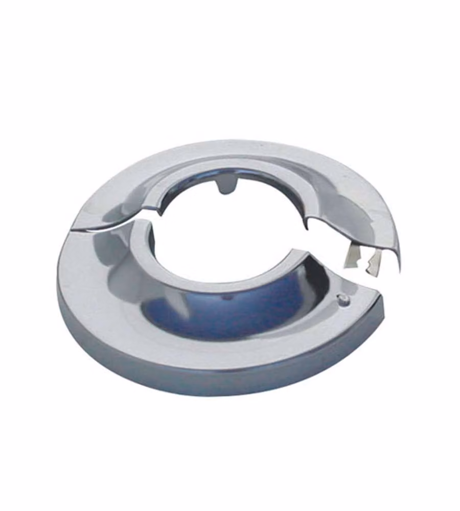 Rosetta idraulica apribile in ottone Idro Bric per tubo 1/2" colore cromo – 2