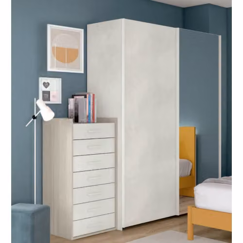 Settimino 7 cassetti con top vassoio Tray
